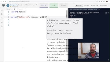 Utilizar números random en Python