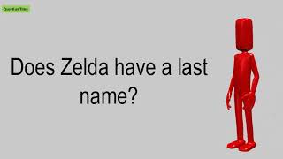 Does Zelda Have A Last Name? by SMART Christmas 196 views 4 years ago 42 seconds
