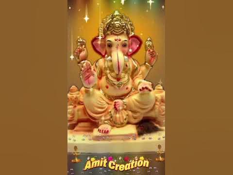 Ganpati Ji Ganesh Nu Manaiye #bhaktigeet #ganesha #shortvideo - YouTube