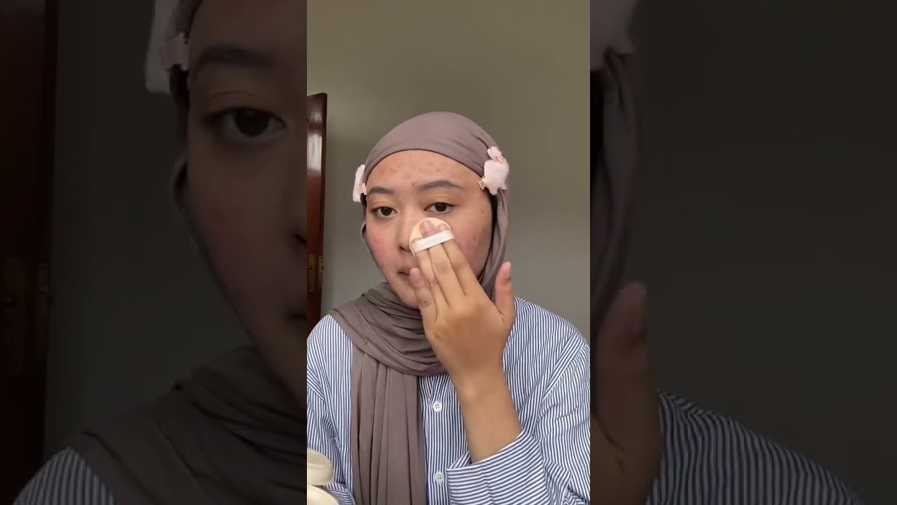 Tutorial makeup simple look jerawat
