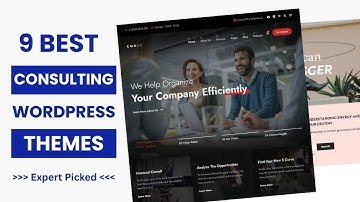 9 Best WordPress Themes for Consulting Business 2025 | Best IT Consulting WordPress Theme