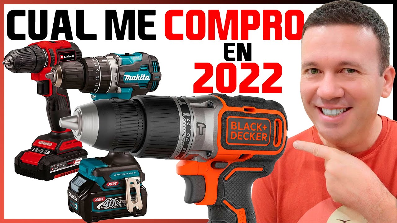 💥MEJORES TALADROS A BATERIA✅ MEJOR TALADRO CALIDAD PRECIO en 2022