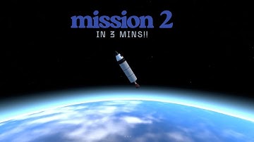 How to complete mission 2: orbiting pioneer in ellipse in 2 mins @Astrelix 