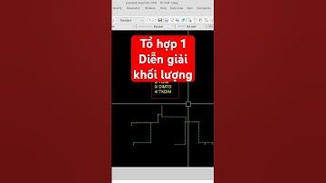 Tổ hợp 1 các lisp khối lượng trong diễn giải khối lượng dự án M&E