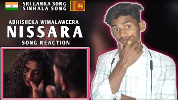 Indian Reacts NISSARA (නිස්සාර) | Nissara Abhisheka Wimalaweera Reaction | Unomi Official