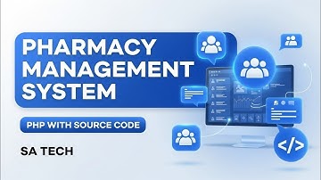 Pharmacy Management System in PHP MySQL with Source Code  - SA Tech