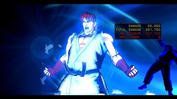 UMVC3 - Ryu Denjin Combo Ft. Nova/Sentinel 3 Bar Start ToD