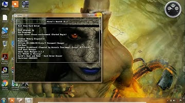 How to change boot menu background of hiren