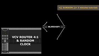 =[[ EURIKON ]]= 3 minutes tutorials: Random Clocks & VCV Router