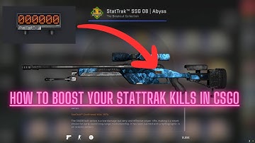 how to boost stattrak kills csgo (NEW)