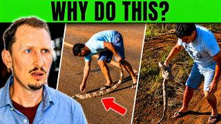 He Tried to Help a Snake... Then This Happened | Zoologist Reacts