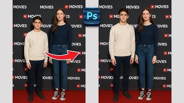 How To Make Someone Taller Or Shorter   Adobe Photoshop Tutorial