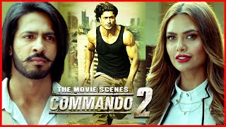 Freddy Daruwala Takes Esha Guptas Side Commando Movie Scenes Deven Bhojani Adah Sharma