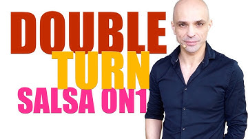 HOW TO DO DOUBLE TURN IN SALSA ON1 - Captain Salsa