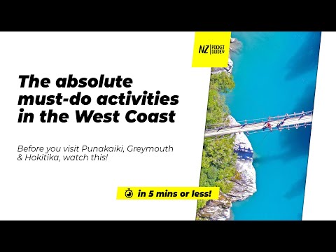 Video: The Top 10 Things to Do in Hokitika, New Zealand