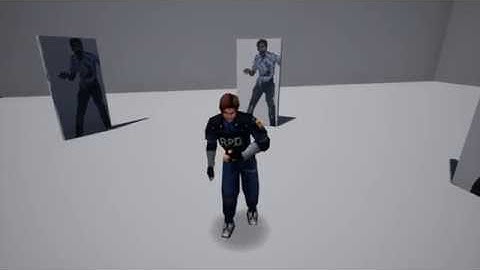 UE4 Unreal Engine 4 - Resident Evil 2 Movement/Aim System Alpha WIP