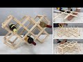 Botellero Plegable de Madera Fácil de Hacer - Tutorial de Carpintería