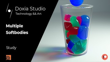 Multiple SoftBodies - Vellum Study