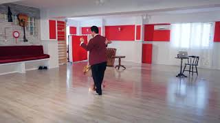 Sebastian Arce & Mariana Montes Lesson 102. Gancho & sandwich. Tango