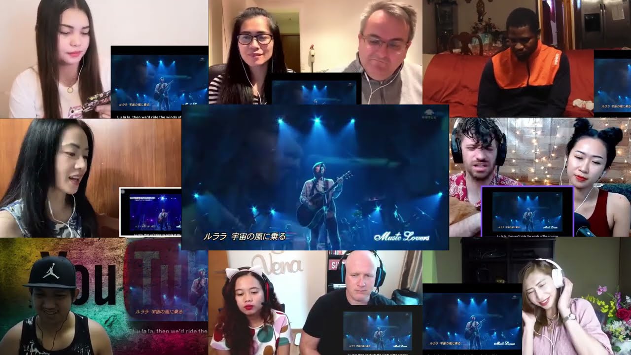 スピッツ - ロビンソン [Reaction Mashup]