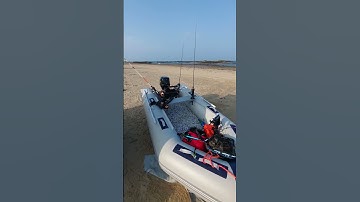 Setting Up An Inflatable Boat For Fishing