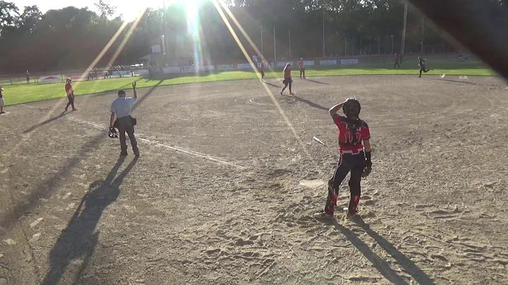 McKenzie McAloon #77 Catcher/inf RI Thunder gold l...