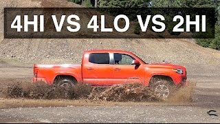 4Hi vs 4Lo vs 2Hi - 4X4 Offroad Testing