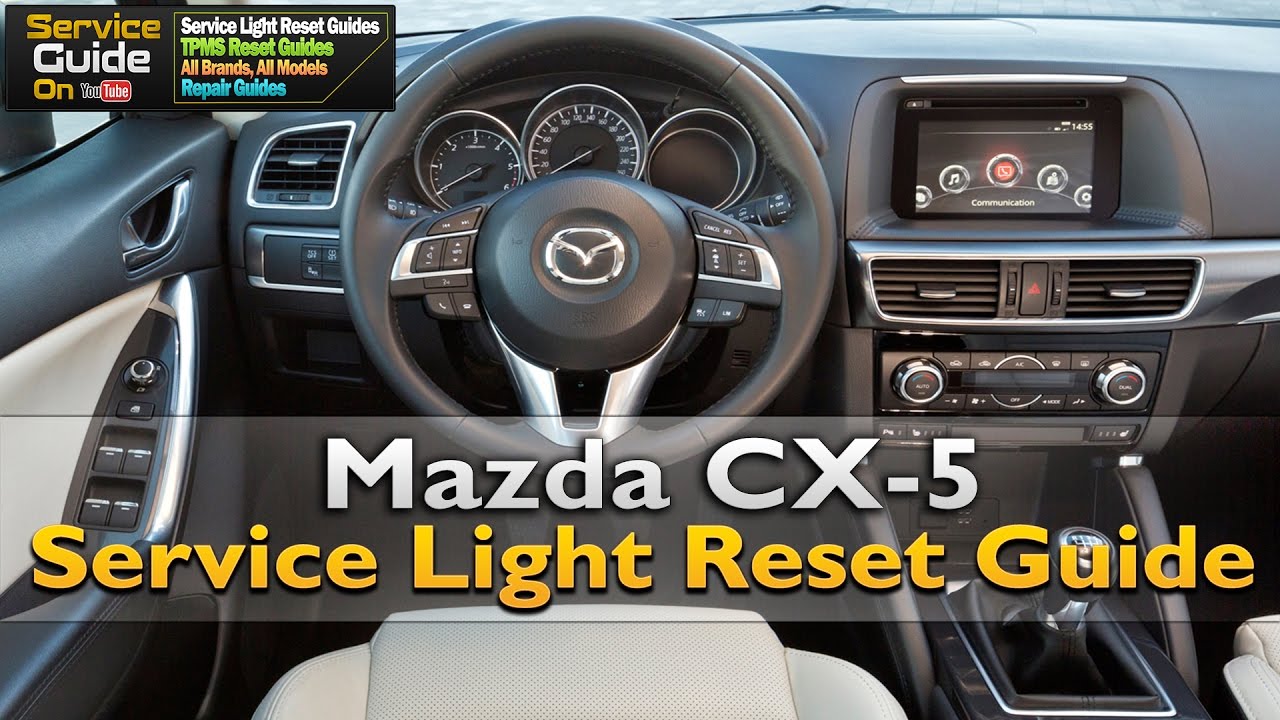 Reset Mazda Cx 3 Service Light