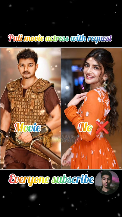Puli movie actress with request 🥀🥰 #shorts #puli #shortfeed #foryou