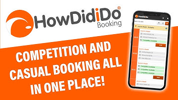 Booking tee times on the HowDidiDo app MADE SIMPLE