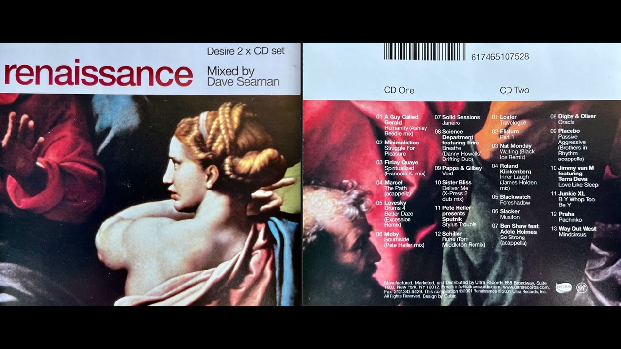 Dave Seaman - Renaissance, Desire (2001) (Disc 1) (Classic