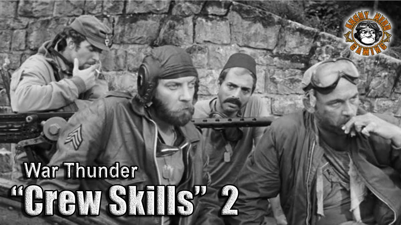 War Thunder Crew Skills, vehicle lineup, and crew selection YouTube