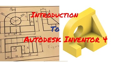 Introducción a Autodesk Inventor 4 | Dibujo técnico | Dibujo de ingeniería