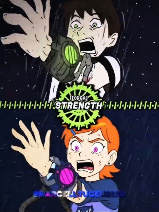 Ben 10 (Carnitrix) #vs Gwen 10 (Carnitrix) #carnitrix #omnitrix #wis #battle #aus