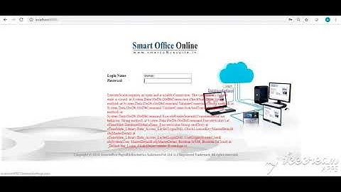 Smartoffice Attendance | Execute scalar error