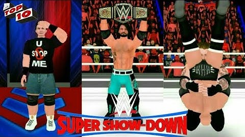 WWE Super Show-Down Highlights- WR3D 2K19 by HHH