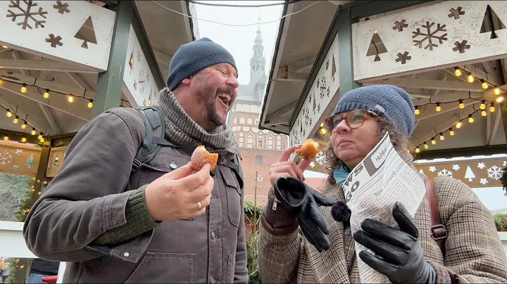 Foodie Christmas Market in Gdańsk, Poland