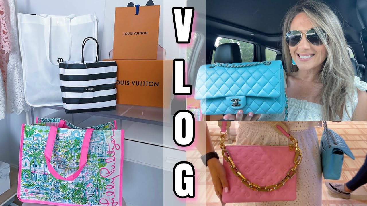 VLOG - LOUIS VUITTON, LILLY PULITZER, LULULEMON AND SEPHORA 