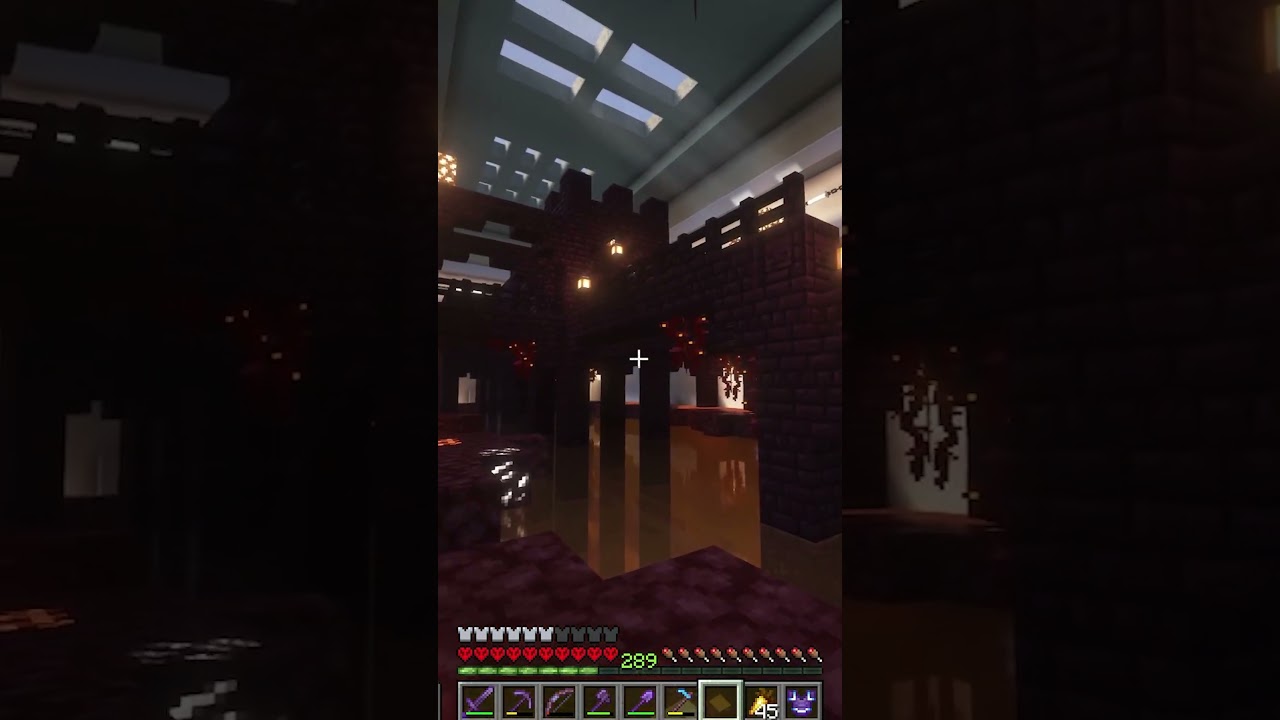 Экскурсия по музею Нижнего мира в режиме хардкорного Minecraft (мир с 21,7 тыс. миров в день) 