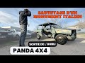  labandon on tente le sauvetage de cette panda 4x4  ticketforroad sortiedegrange