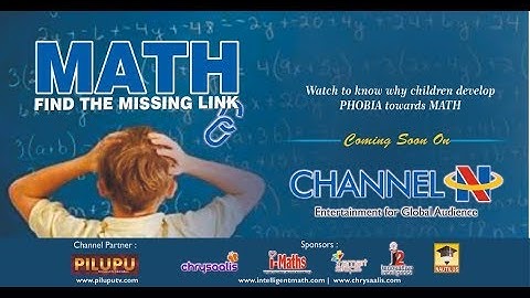 Pilupu TV and Channel N brings Episode 6 - Math “The Missing Link”