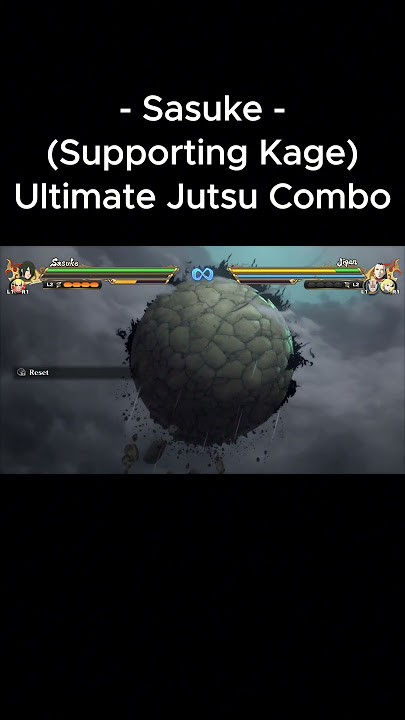 Sasuke(Supporting Kage) Ultimate Jutsu Combo
