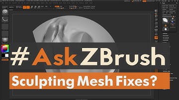 #AskZBrush - "How can I fix sharp edges when sculpting?"