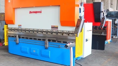 Durmapress WC67K 80T3200 cnc press brake with DA52S cnc control system