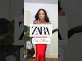 LINK ⬇️ Must Have Dress From Zara 😍 #zarahaul #fashionhaul #zara #reddress #fashionblogger #shorts