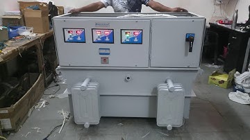 150KVA Digital Servo Voltage Stabilizer #cncservovoltagestabilizer, #servosinesolutions