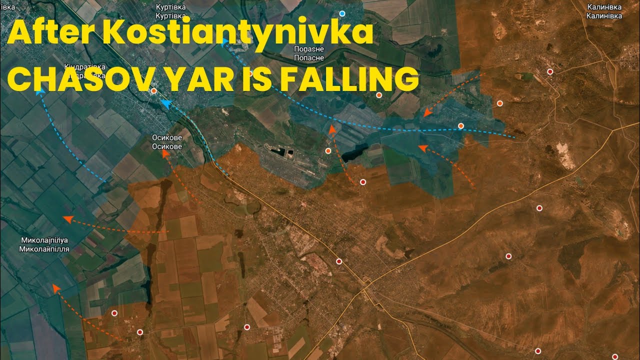 Russia Advances Into Chasov Yar — Full Map Breakdown | 2026 - YouTube