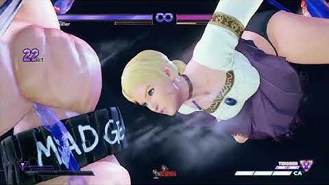 SFV AE Mysterious Mod Cammy Combo Video