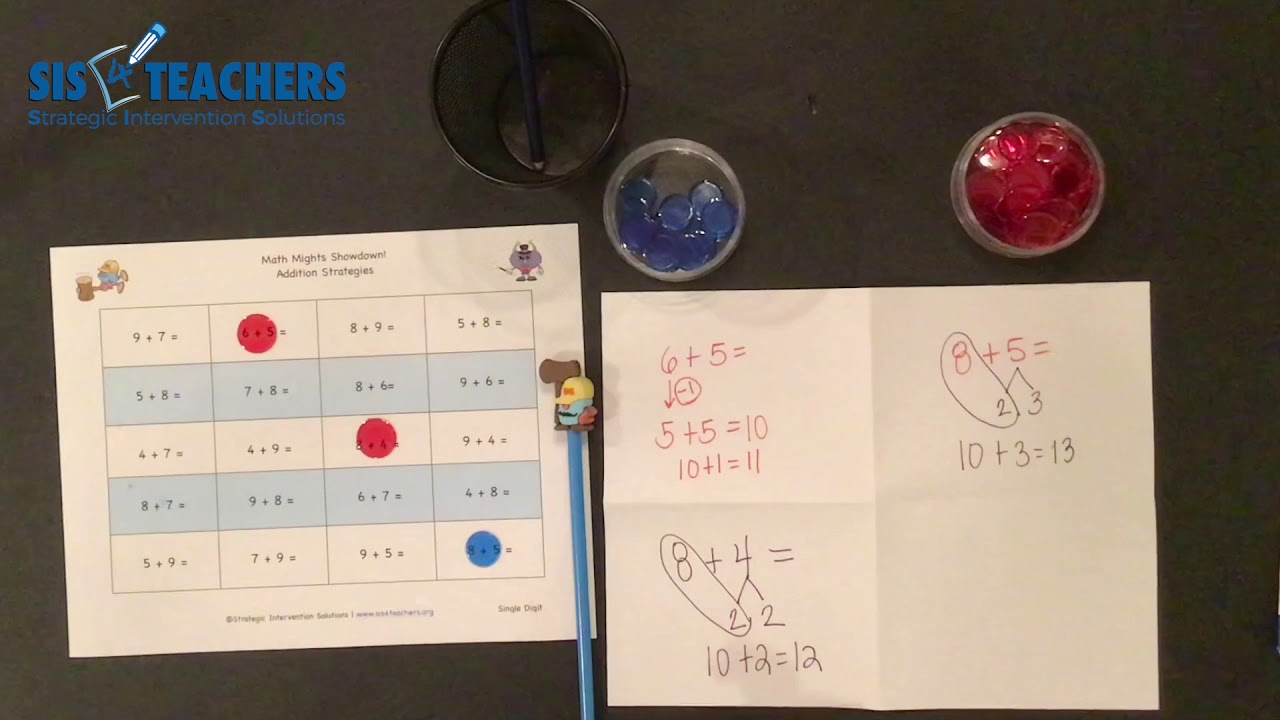 Math Mights Showdown - Addition Level 1 - YouTube