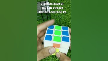 How to make 3Colour Checkerboard pattern in Rubik